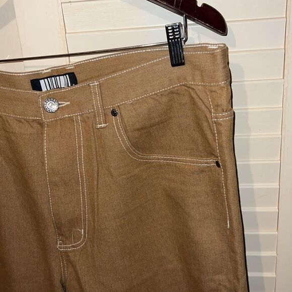 Code one brown denim jeans size 38 x 30 - Picture 5 of 7